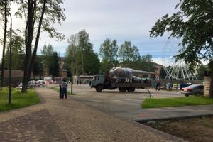 В Великие Луки завезли динозавров (ФОТО)