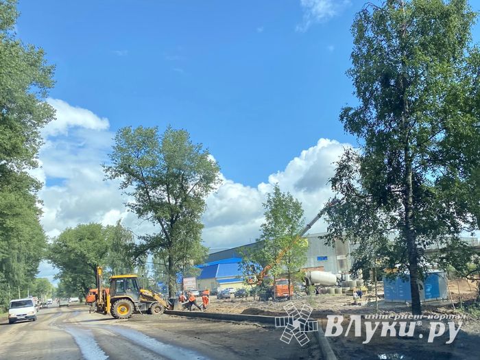 Начались работы по благоустройству территории  вокруг отделения областной инфекционной больницы (ФОТО)