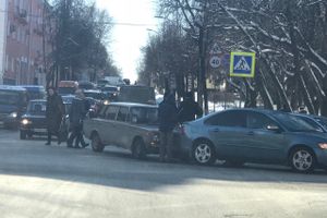ДТП в центре Великих Лук (ФОТО)