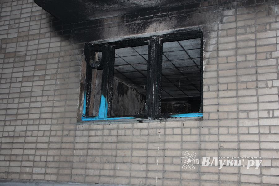 Сегодня утром в Великих Луках взорвался газ (фото)