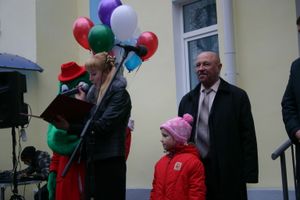 Губернатор области принял участие в торжественной церемонии открытия нового детского сада (ФОТО)