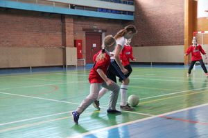 В Великих Луках прошел областной этап по мини-футболу среди девочек (фото)