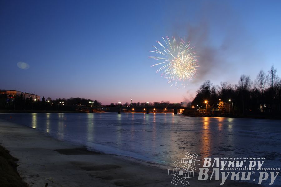 День защитника отечества в Великих Луках отметили памятным митингом и салютом