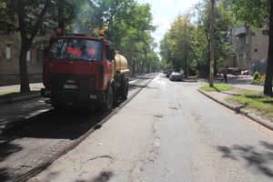 На ул. Ставского идёт ремонт дороги (ФОТО)