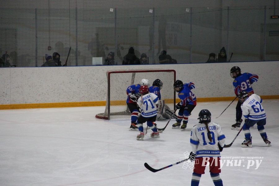 В Великих Луках прошел детский Открытый турнир по хоккею (ФОТО)