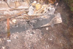 В Псковской области в сгоревшей машине найдено тело владельца (фото)