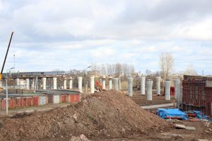  Работы по строительству путепровода в Великих Луках  идут по графику (ФОТО)