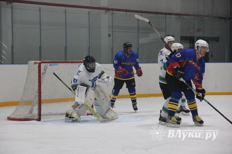 Псковская «Ганза» не смогла распечатать ворота ХК «ЛукиСпорт» (ФОТО)