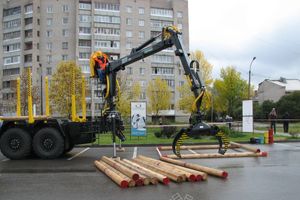 Международный конкурс профессионального мастерства «Лучший оператор гидроманипулятора – 2014»