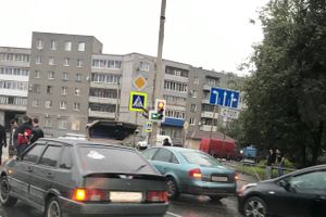 ДТП на ул. Гоголя в Великих Луках (ФОТО)