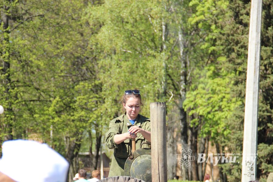 Великолучане отпраздновали День победы (ФОТО)