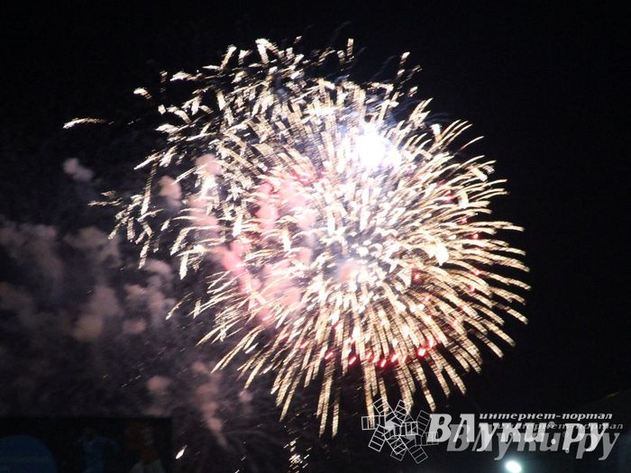 Праздничным концертом и салютом завершились празднования Дня Победы в Великих Луках (фото)