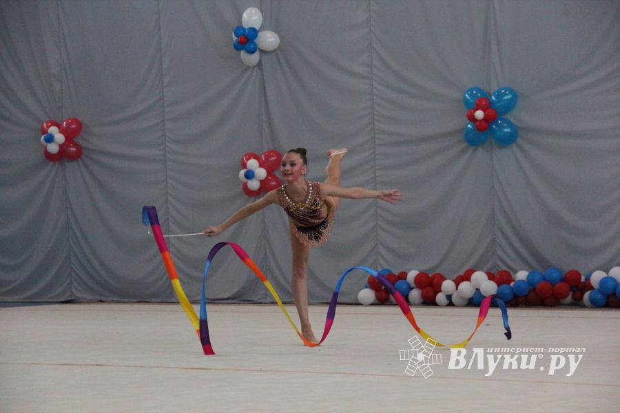 ​В Великих Луках прошли соревнования по художественной гимнастике (ФОТО)