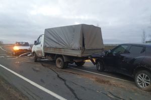 На выезде из Великих Лук произошло серьёзное ДТП (ФОТО)