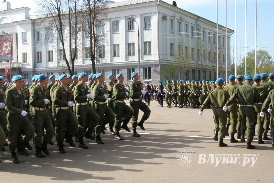 9 мая. Парад ( II часть), шествие, салют