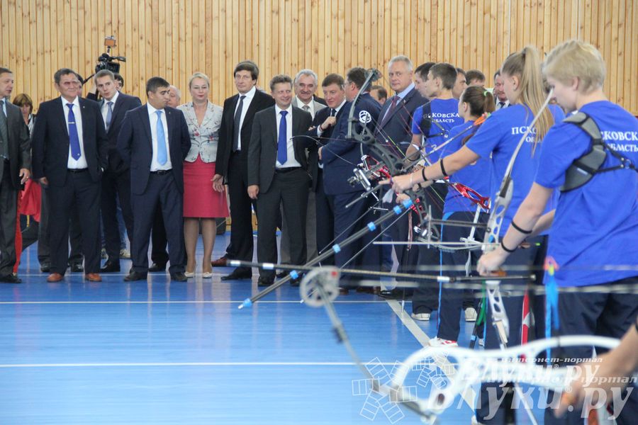 Открытие спортивно-оздоровительного комплекса «Стрелец» (фото)