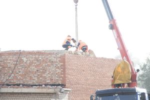 Расчистка местности для строительства путепровода в Великих Луках продолжается (ФОТО)