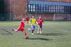 В Пскове состоялся товарищеский матч по футболу (фото)