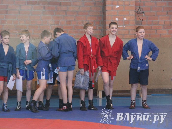 состоялось Открытое первенство города Великие Луки по борьбе самбо