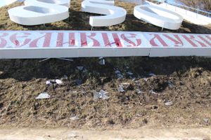 Фотофакт: У кого в Великих Луках руки чешутся?