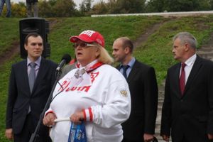 Великие Луки встретили олимпийских чемпионов (ФОТО)