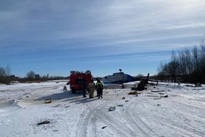 Вертолет Ми-8 попал в аварию в Великолукском районе (ФОТО)