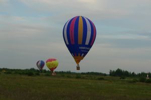 Общий старт аэростатов из крепости 9 июня