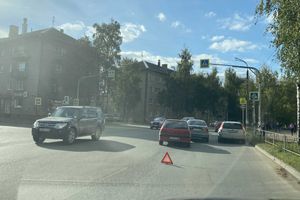 ДТП на перекрёстке Гагарина-Зверева (ФОТО)