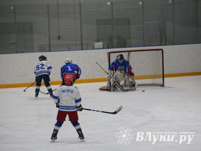 В Великих Луках прошел детский Открытый турнир по хоккею (ФОТО)