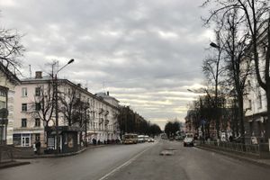 На проспекте Ленина ведётся ямочный ремонт (ФОТО)