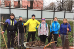 Коллектив ВЛГАФК принял участие в осеннем месячнике по благоустройству территорий (ФОТО)