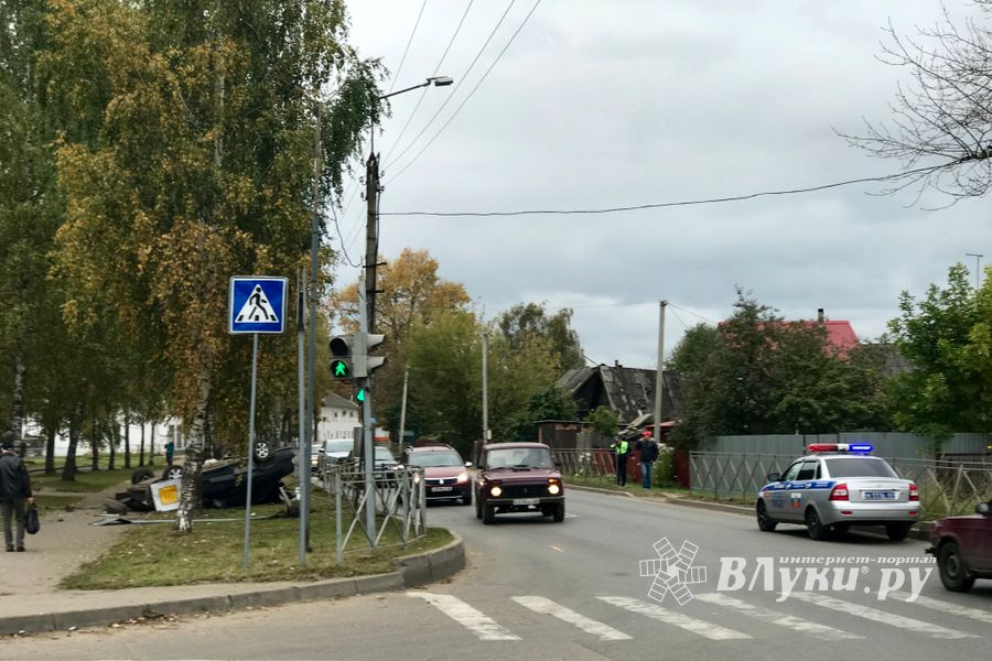 Авария на 3-й ударной улице