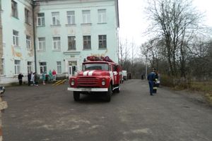 В Новосокольнической больнице потушен условный пожар (ФОТО)