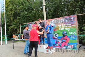 ​Великолучанин Николай Маркевич стал серебряным призером чемпионата г. Великие Луки по картингу (фото)