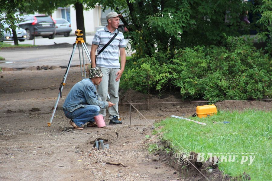 В Великих Луках в сквере Карцева появится детская площадка (ФОТО)