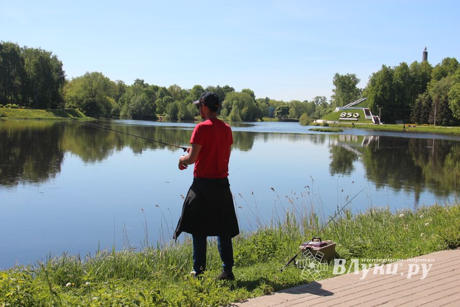 В Великих Луках состоялся Чемпионат города по ловле рыбы спиннингом (ФОТО)