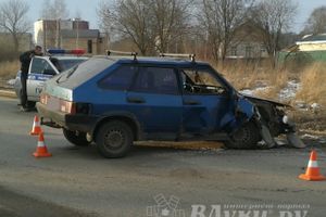 ДТП: машина — столб