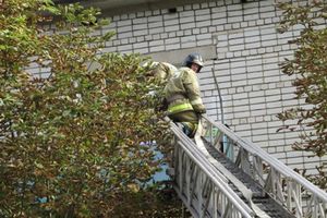 В Великолукском доме-интернате для престарелых и инвалидов тушили условный пожар