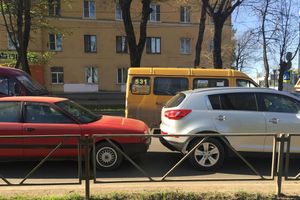 ДТП на проспекте Гагарина — пробка (ФОТО)