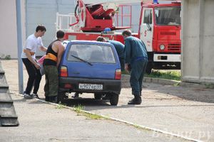 В Великих Луках прошли соревнования среди пожарных