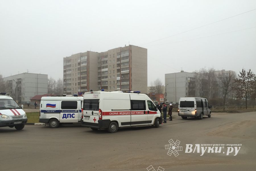 В Великих Луках сбили женщину (фото)