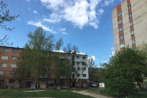 В Великих Луках ремонтируют многоквартирные дома (ФОТО)