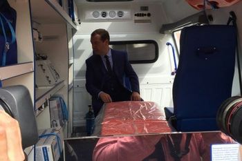 В Псковскую область поступила первая партия карет «Скорой помощи» (ФОТО)