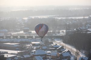 Великолукские пилоты присоединились к Рождественской фиесте «Яблоки на снегу» (ФОТО)