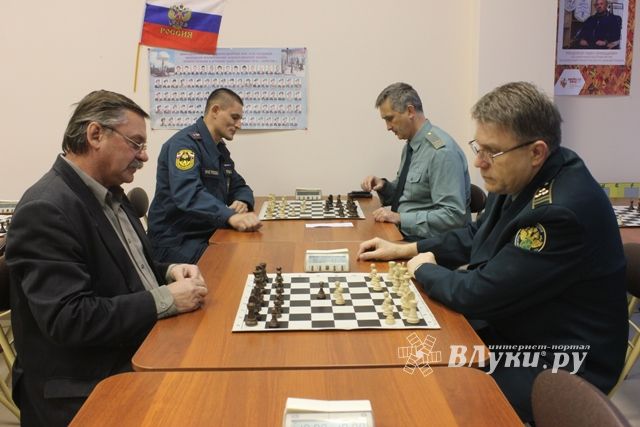 Сотрудники МЧС заняли четвертое место в турнире «Трех ветвей власти 2014» по шахматам (фото)