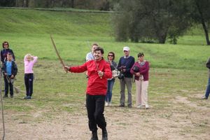 В Великолукской крепости прошёл Чемпионат Псковской области по рубке шашкой (ФОТО)