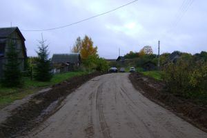 В деревни Волчки Великолукского района исчезло «смертельно опасное направление» и появилась дорога (ФОТО)