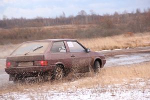 Завершился второй этап соревнований по скоростному автоспринту (фото)