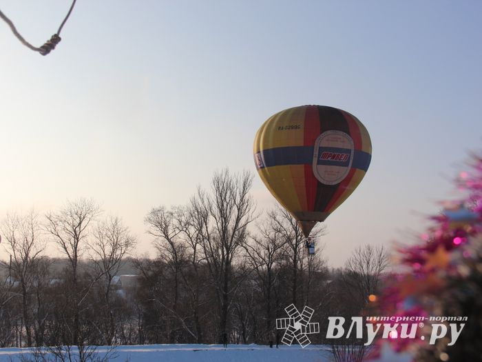 Великолукские пилоты присоединились к Рождественской фиесте «Яблоки на снегу» (ФОТО)