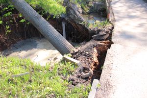 Авария устранена, движение по проспекту Гагарина возобновлено (ФОТО)